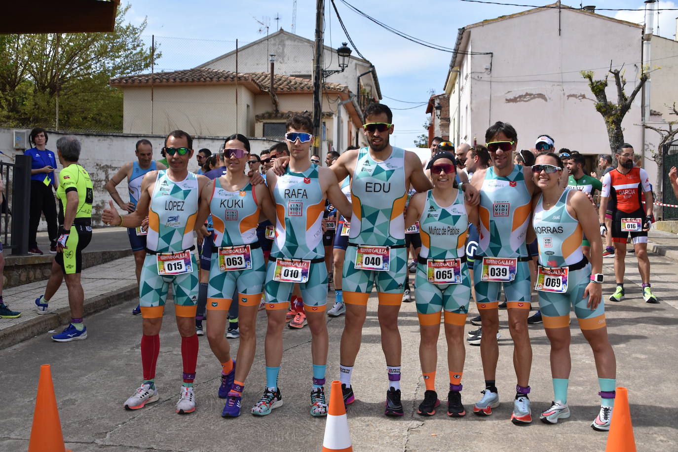 Fotos: Camilo Santiago y Ángela Muñoz ganan el duatlón de Galilea