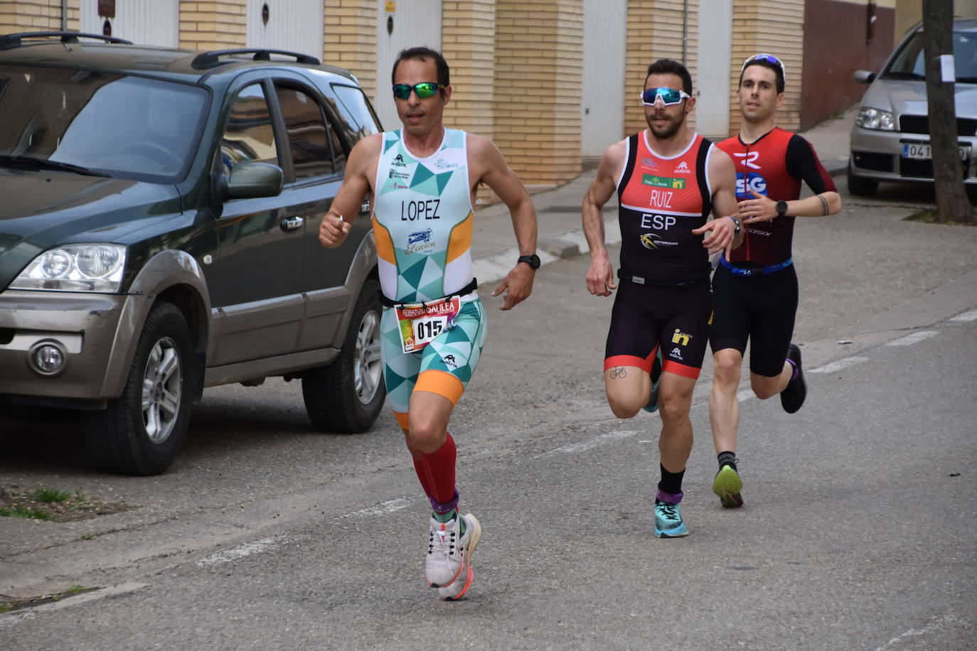 Fotos: Camilo Santiago y Ángela Muñoz ganan el duatlón de Galilea