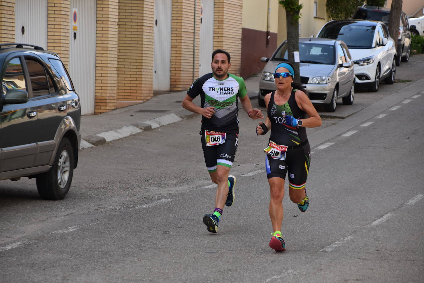 Fotos: Camilo Santiago y Ángela Muñoz ganan el duatlón de Galilea