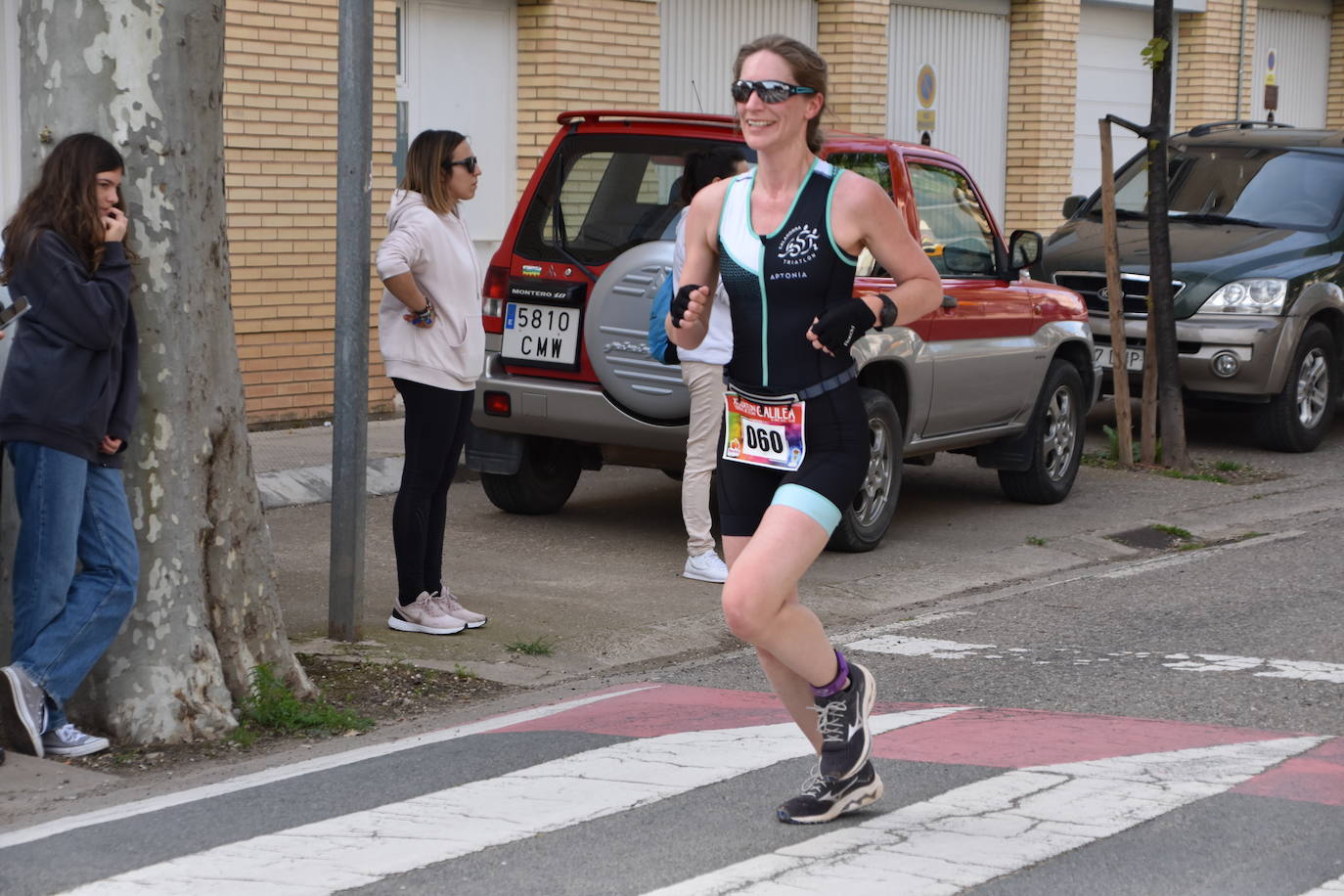 Fotos: Camilo Santiago y Ángela Muñoz ganan el duatlón de Galilea