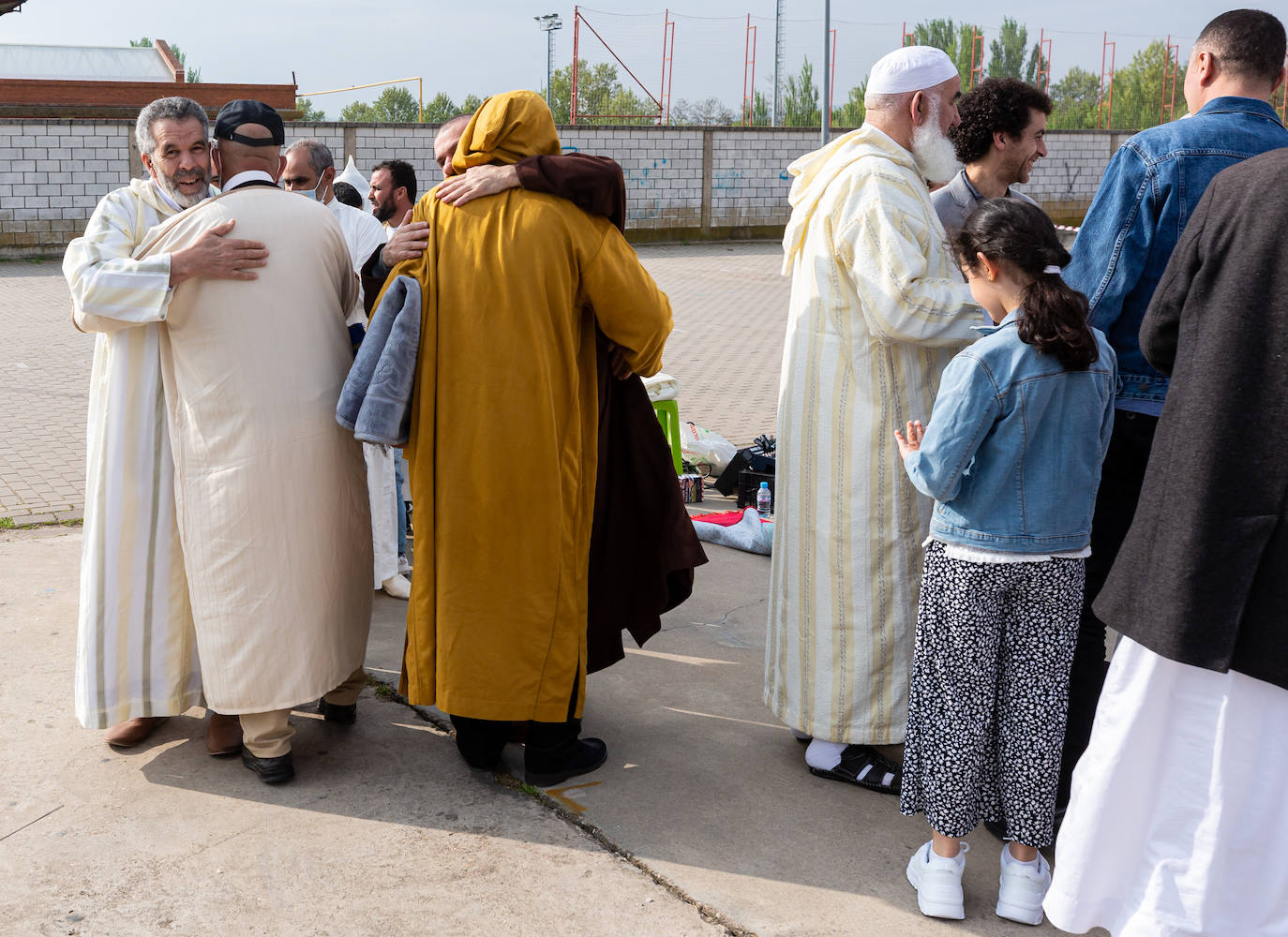 Fotos: Concentración por el fin del Ramadán en Logroño