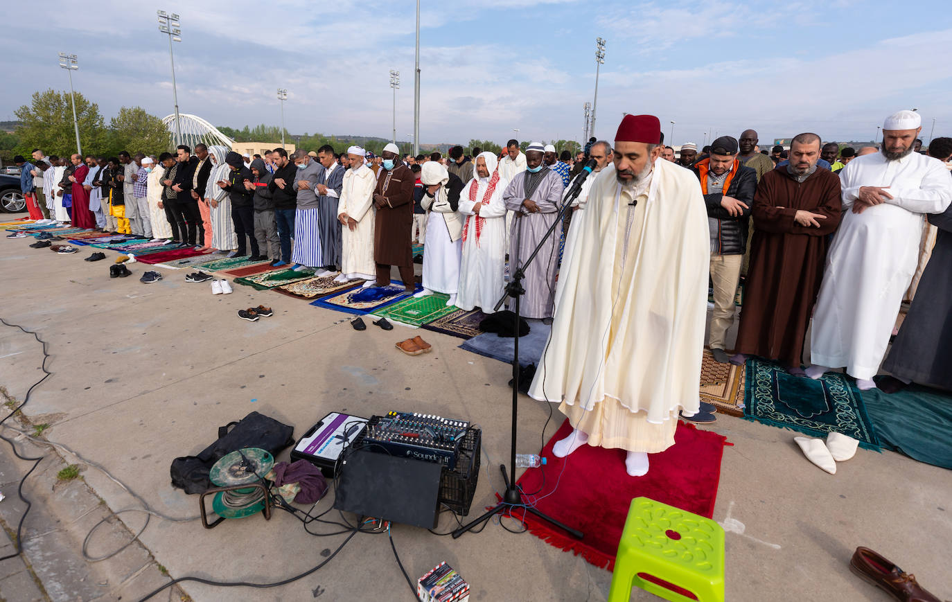 Fotos: Concentración por el fin del Ramadán en Logroño