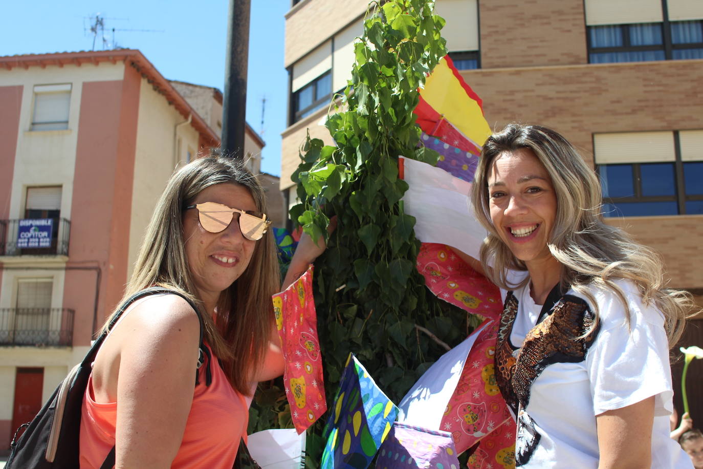 Fotos: Los Mayos de Lardero hacen bullir la plaza