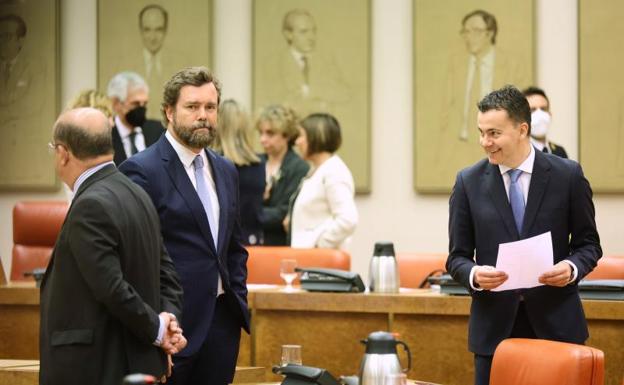 Reunión de la Junta de Portavoces de el Congreso. 