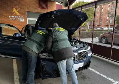 Imagen secundaria 1 - Detenido en La Rioja por vender en España coches de alta gama alquilados en Alemania