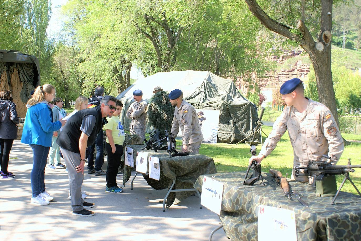 Fotos: Nájera también disfruta con las actividades de la Guardía Real