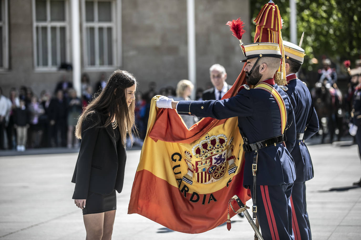 Fotos: La jura de bandera en Logroño, en imágenes