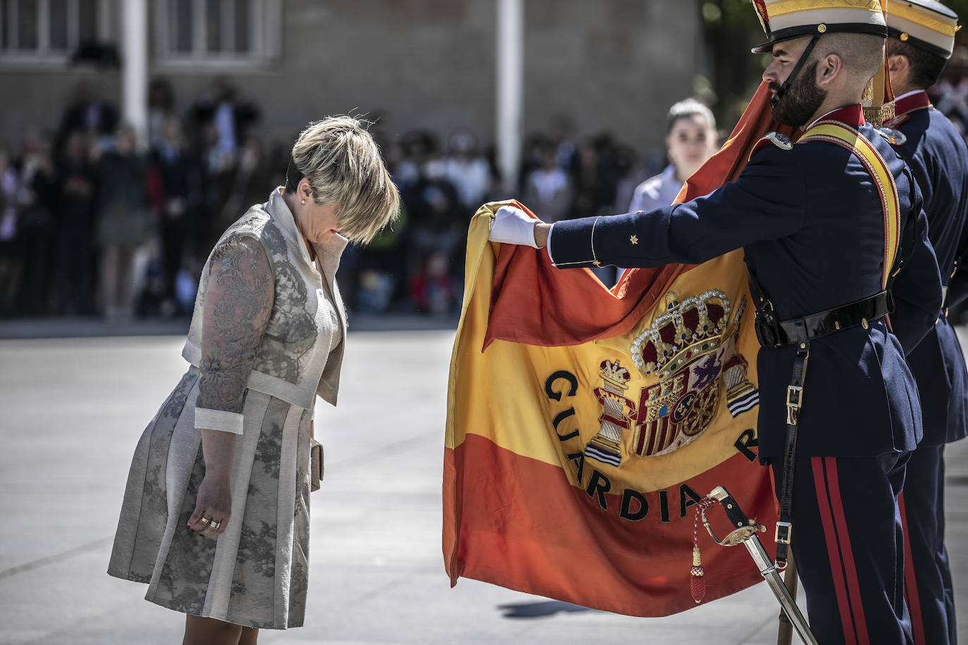 Fotos: La jura de bandera en Logroño, en imágenes