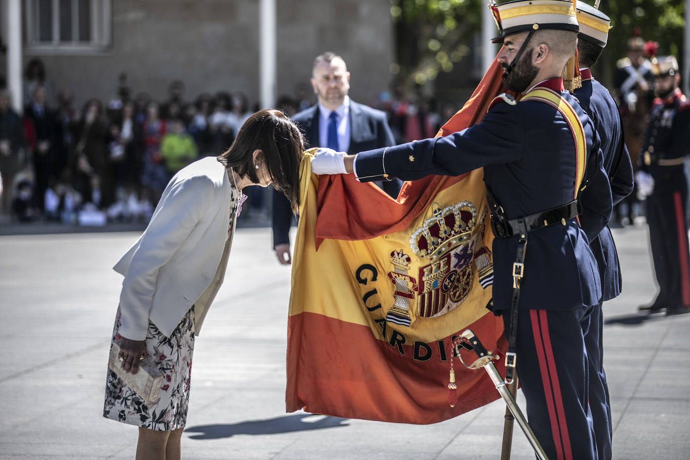 Fotos: La jura de bandera en Logroño, en imágenes