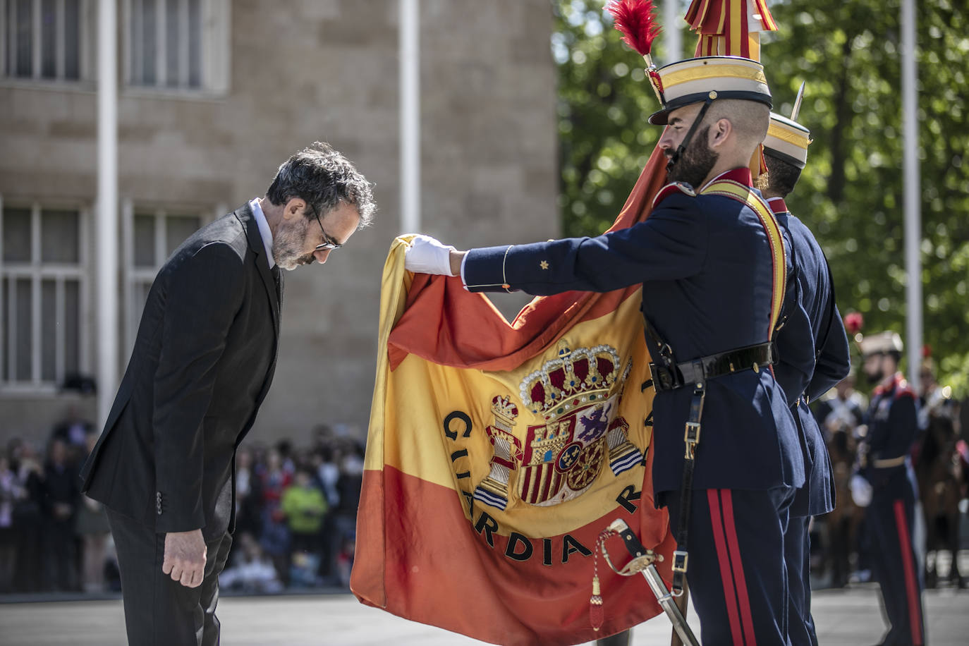 Fotos: La jura de bandera en Logroño, en imágenes