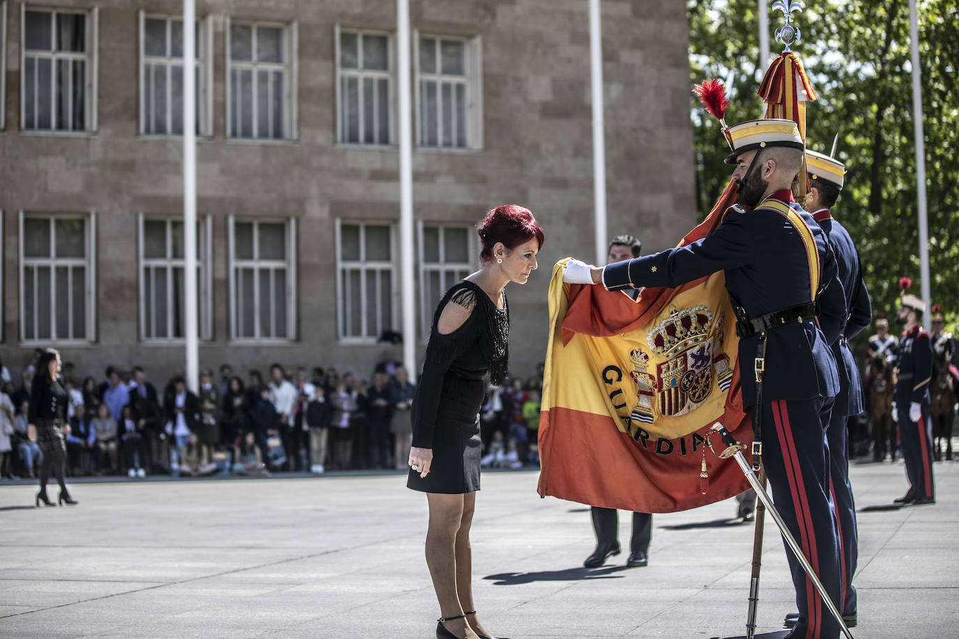 Fotos: La jura de bandera en Logroño, en imágenes