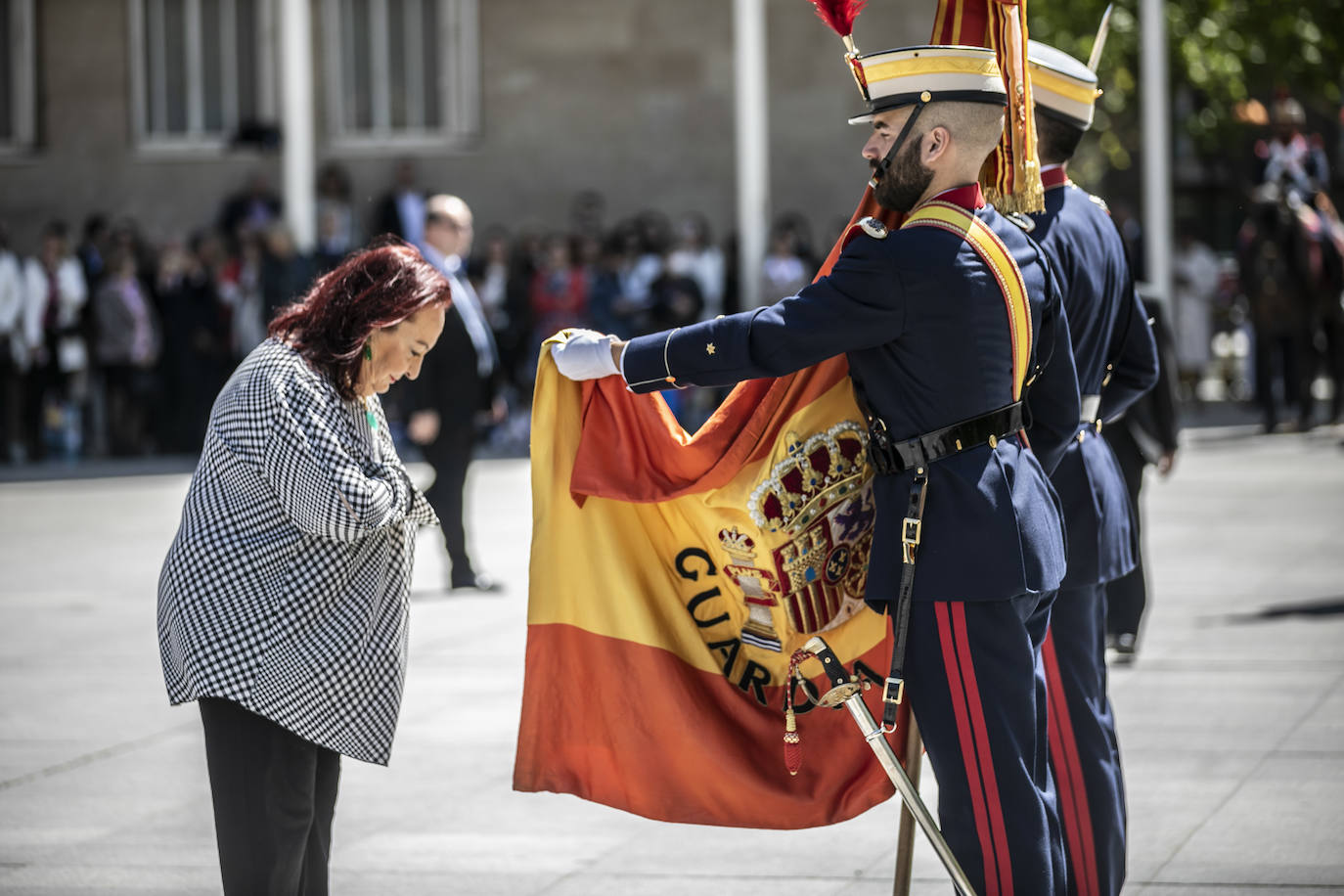 Fotos: La jura de bandera en Logroño, en imágenes