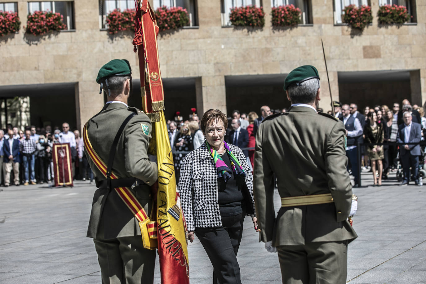 Fotos: La jura de bandera en Logroño, en imágenes