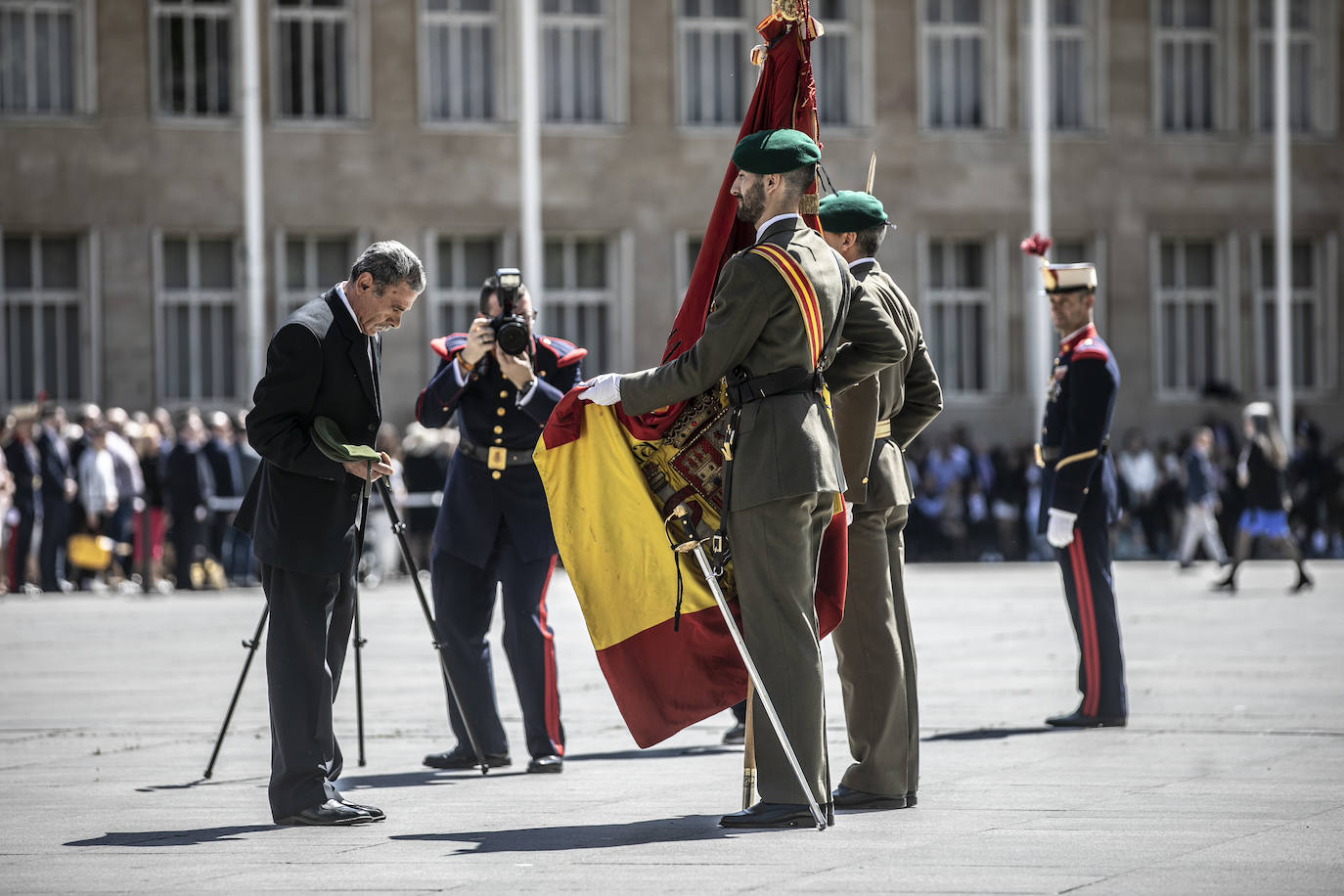 Fotos: La jura de bandera en Logroño, en imágenes