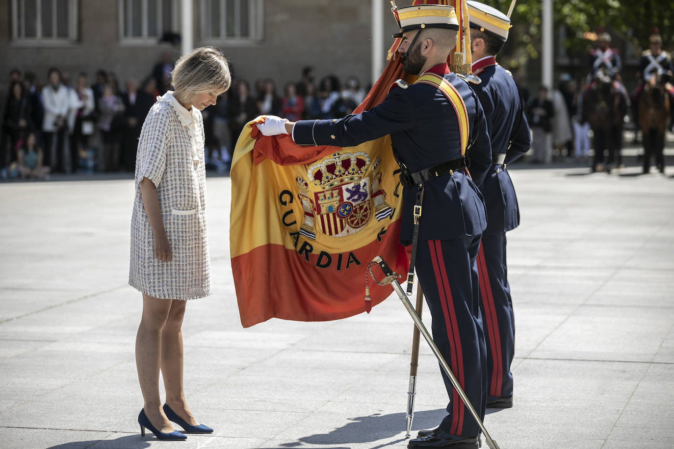 Fotos: La jura de bandera en Logroño, en imágenes
