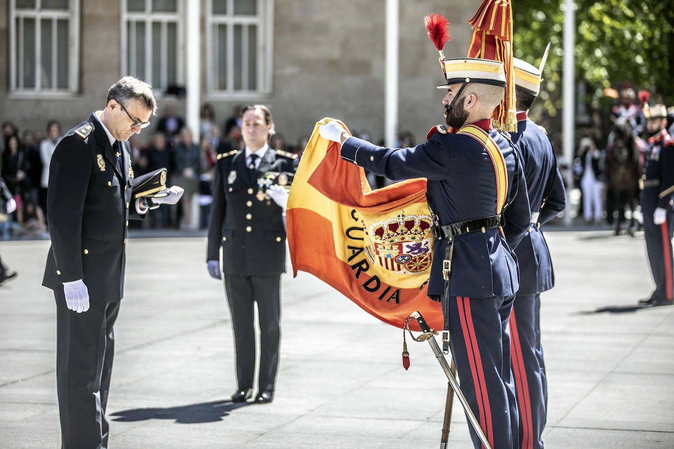 Fotos: La jura de bandera en Logroño, en imágenes