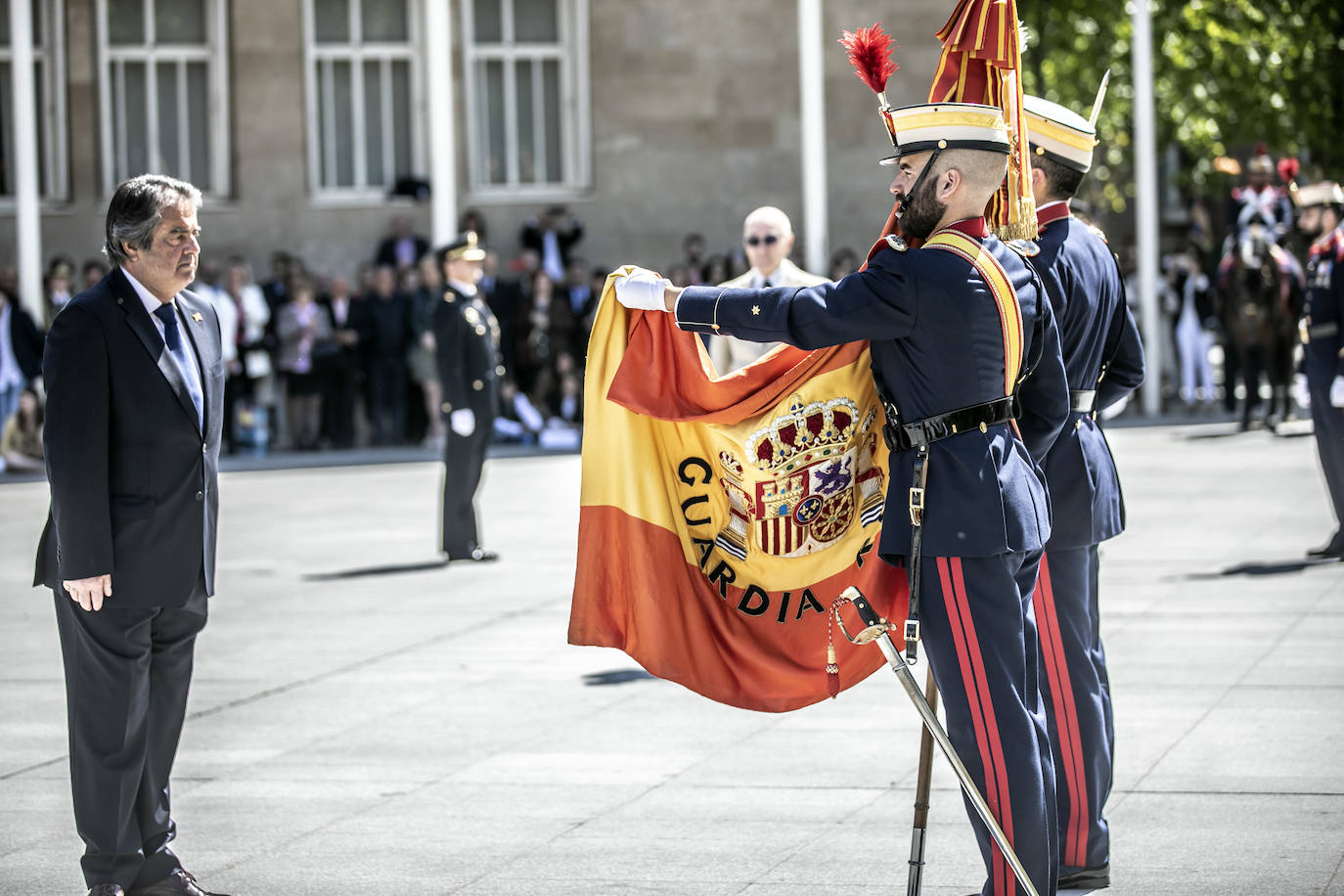 Fotos: La jura de bandera en Logroño, en imágenes