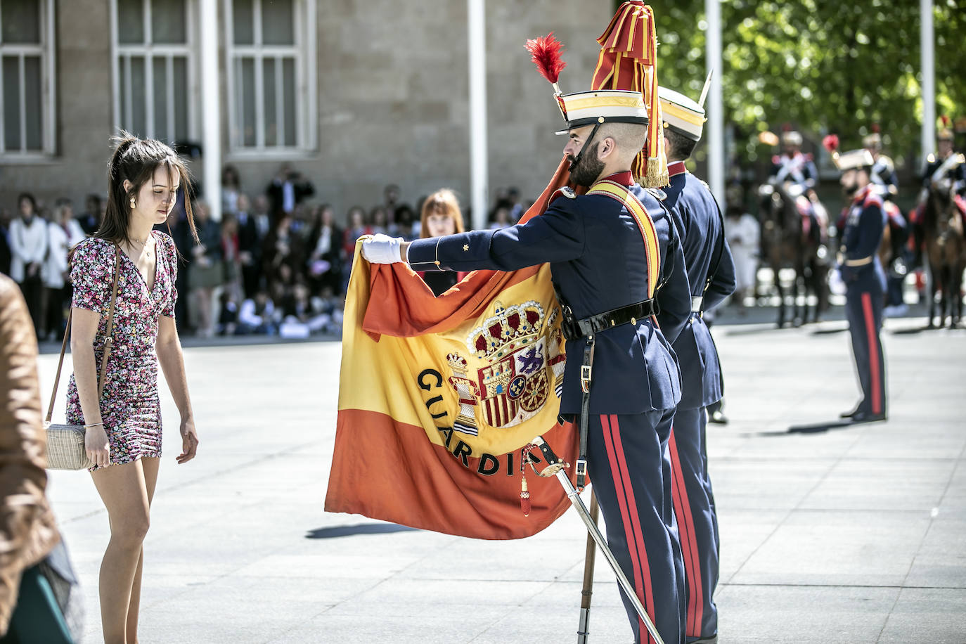 Fotos: La jura de bandera en Logroño, en imágenes