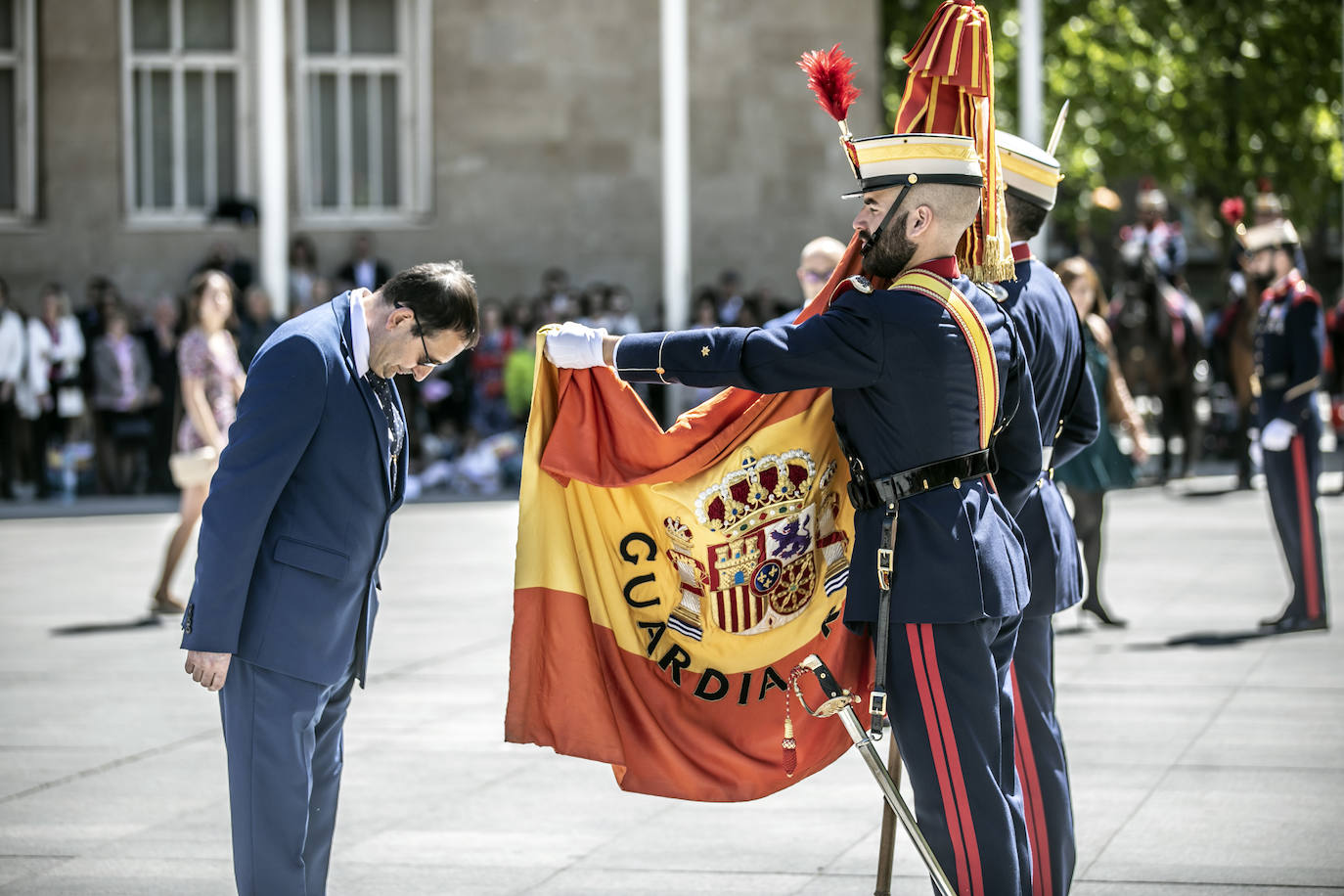 Fotos: La jura de bandera en Logroño, en imágenes