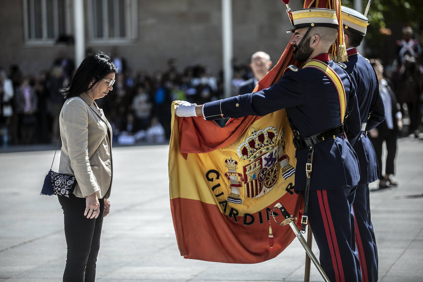 Fotos: La jura de bandera en Logroño, en imágenes