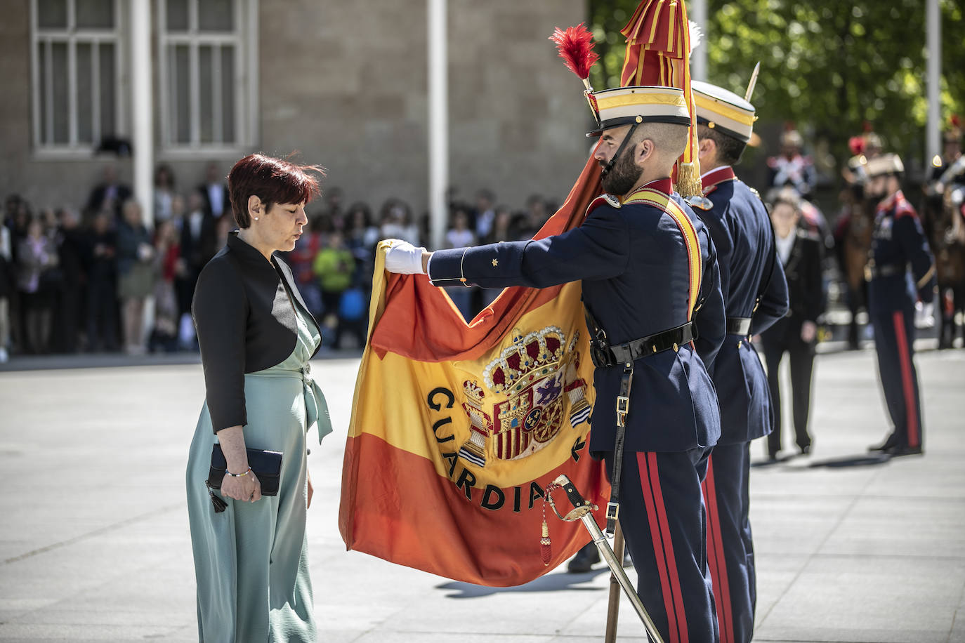 Fotos: La jura de bandera en Logroño, en imágenes