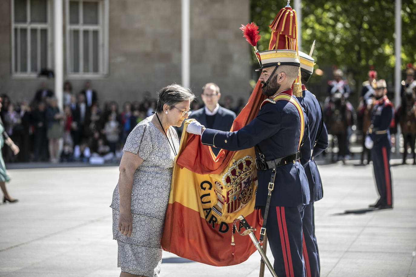 Fotos: La jura de bandera en Logroño, en imágenes
