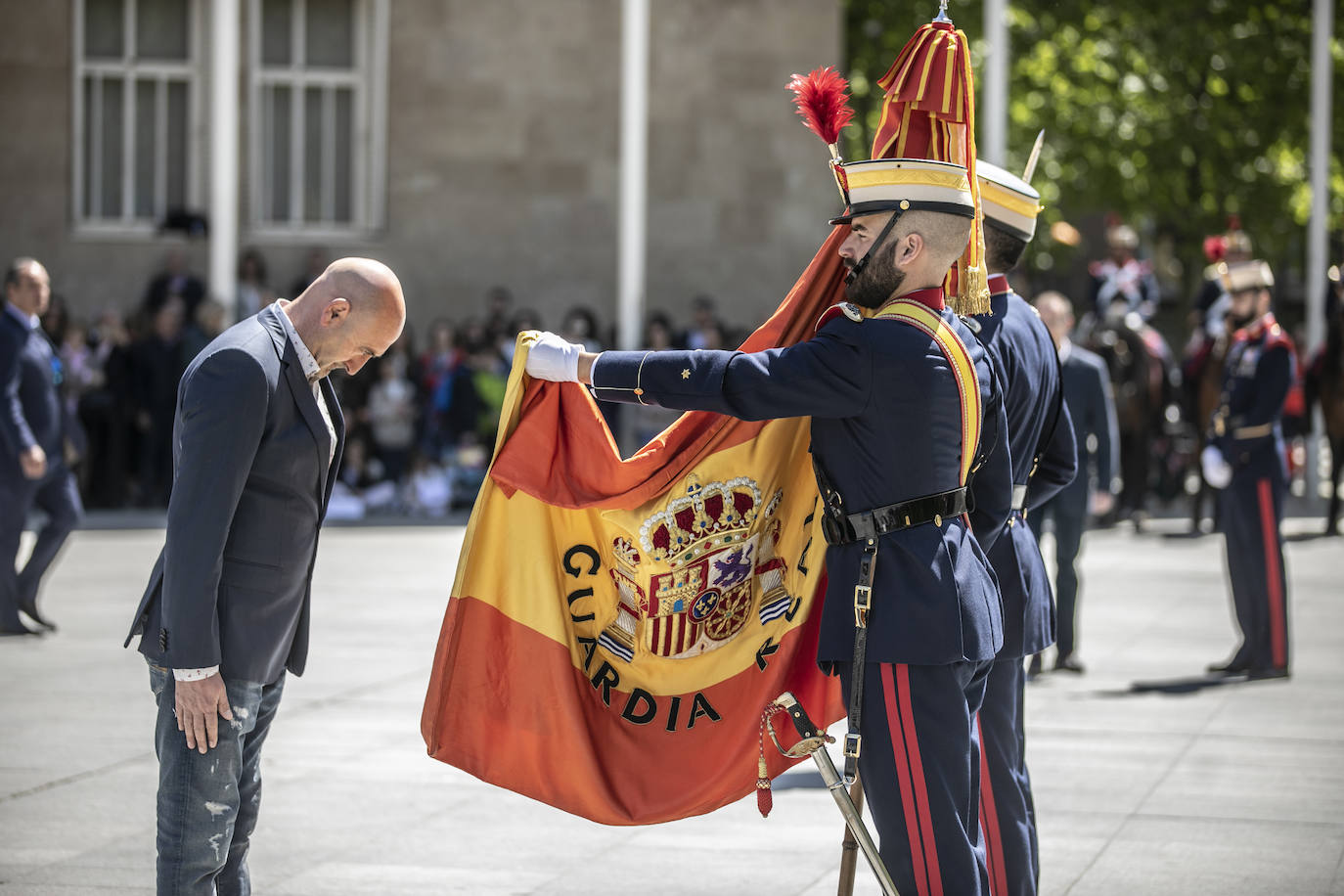 Fotos: La jura de bandera en Logroño, en imágenes