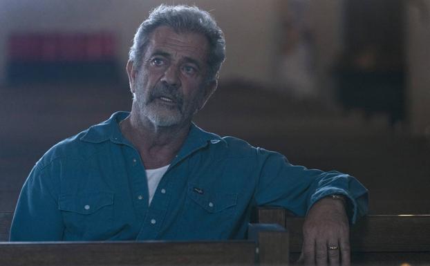 Mel Gibson en 'El milagro del Padre Stu'.