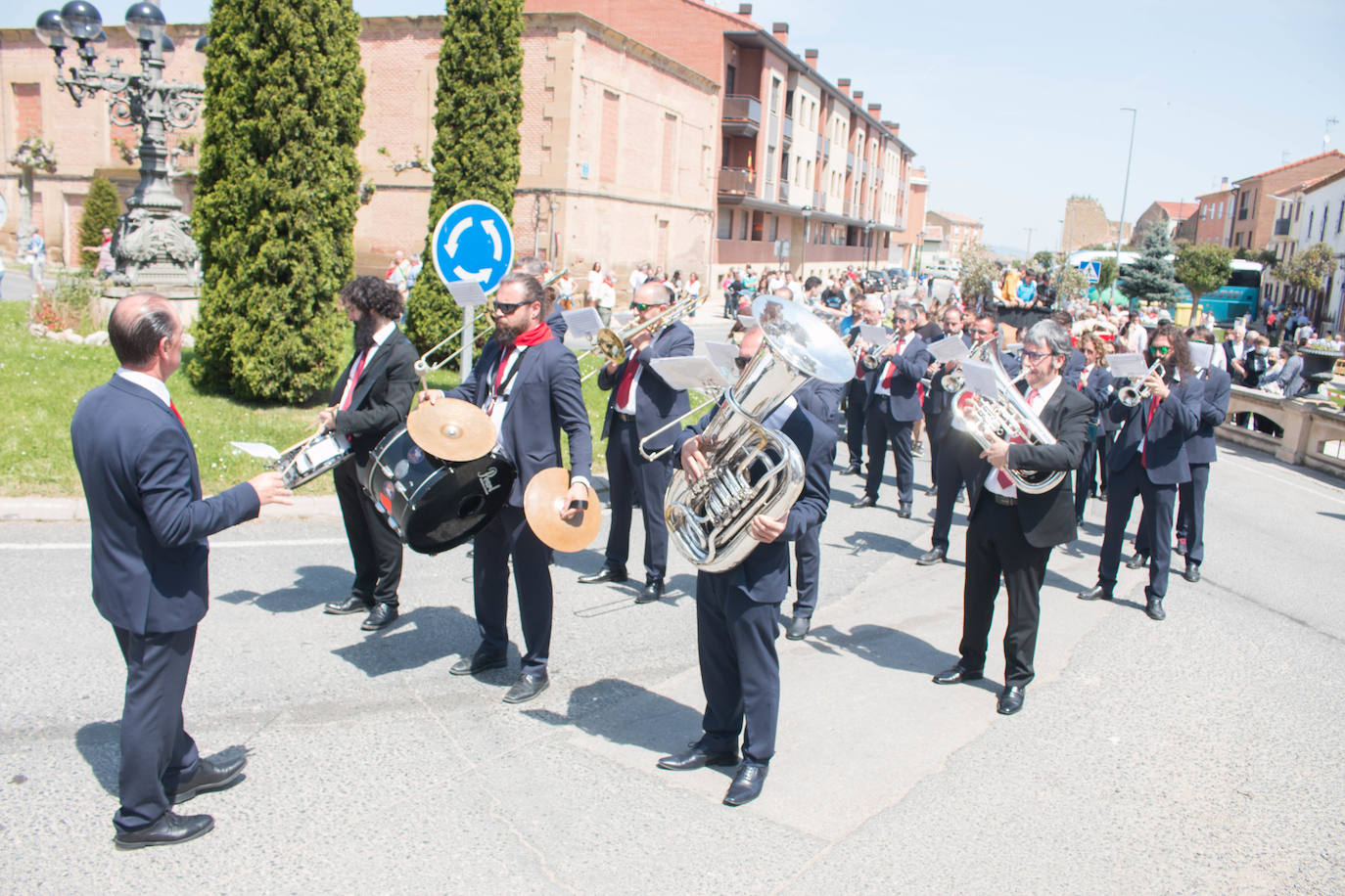 Fotos: Procesión de las doncellas en Santo Domingo de la Calzada