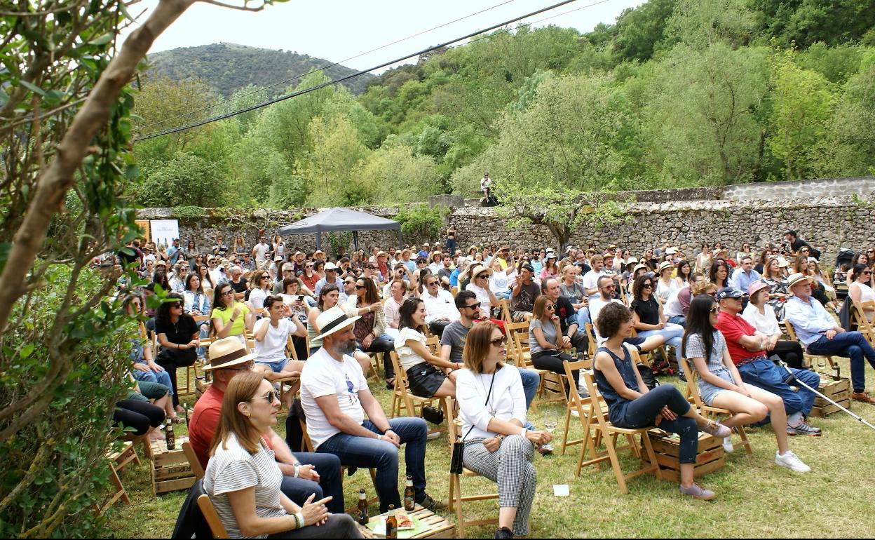 El público disfrutó de lo lindo con el concierto y con el aperitivo. 