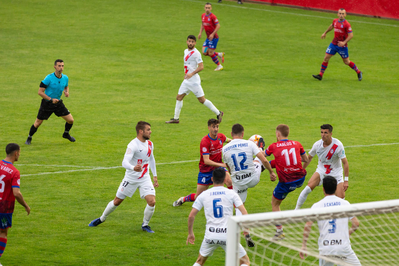 Fotos: El Calahorra cae ante el Rayo Majadahonda