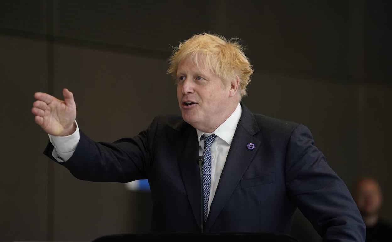 El primer ministro británico, Boris Johnson. 