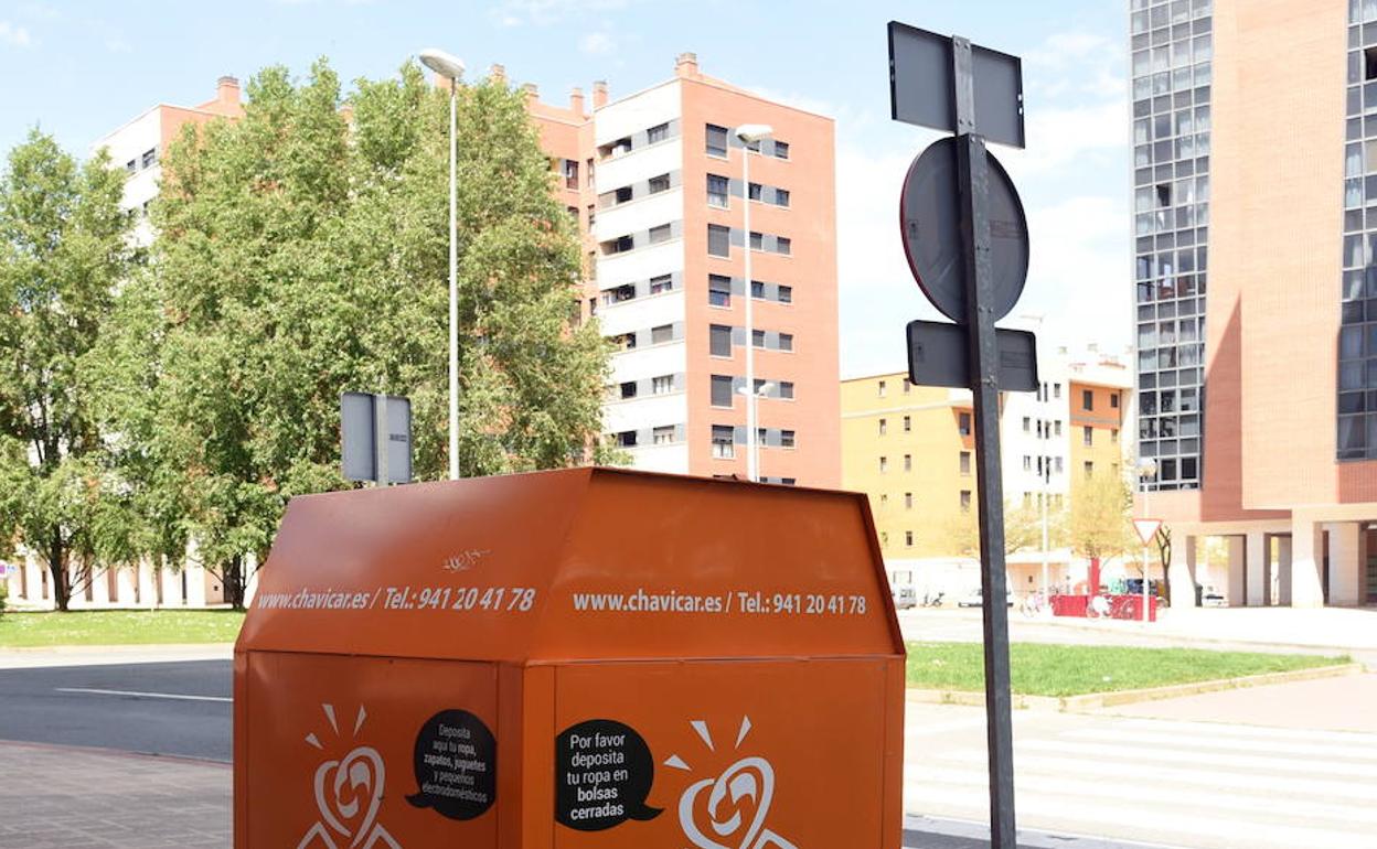 Imagen del barrio de Valdegastea, de Logroño. 
