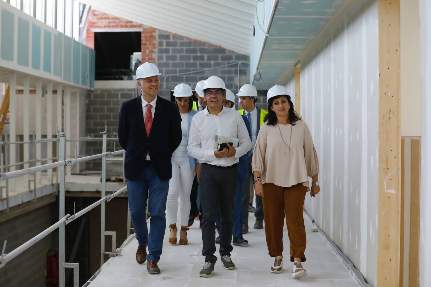 Fotos: Así avanza la reforma del Sagasta, que no concluirá a tiempo para iniciar el curso que viene