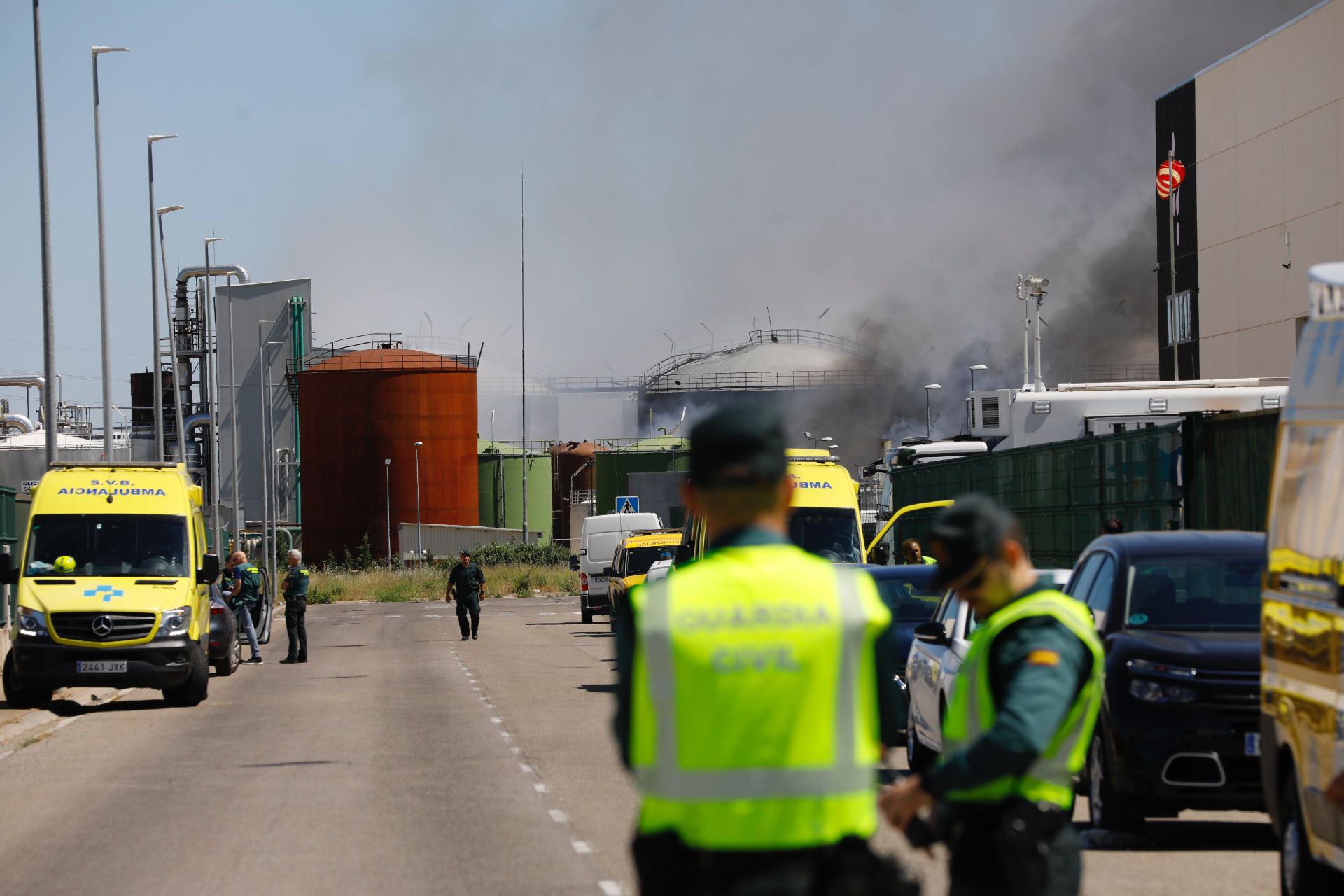 Fotos: Las imágenes de la explosión