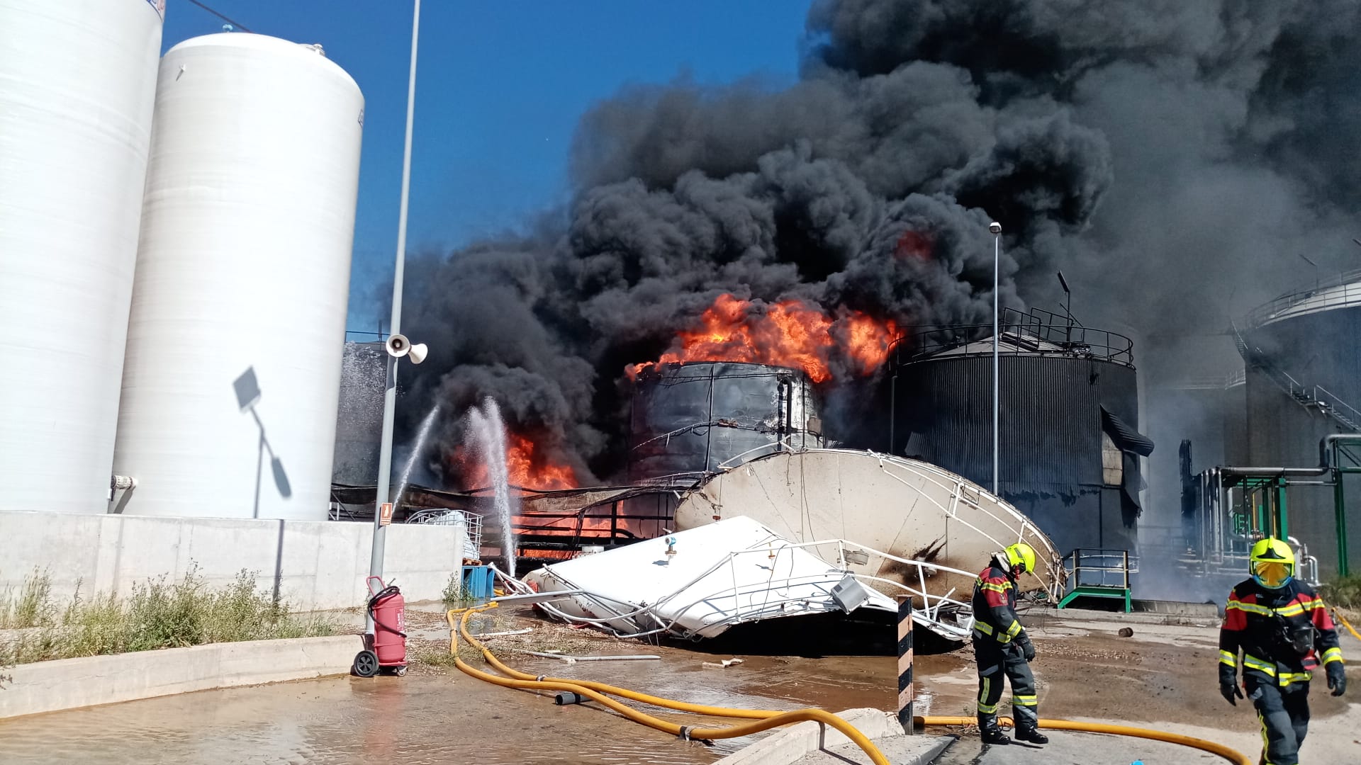 Fotos: Las imágenes de la explosión