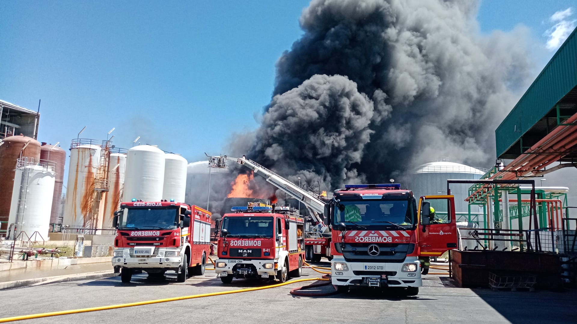 Fotos: Las imágenes de la explosión