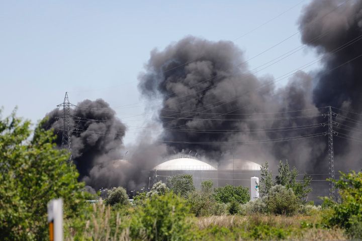 Fotos: Las imágenes de la explosión