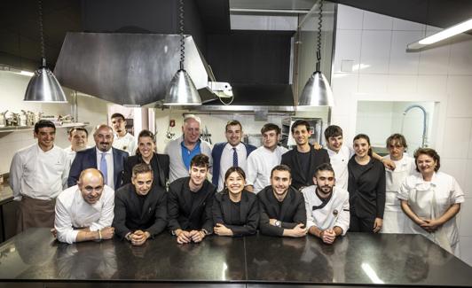 Participantes en el encuentro Cocinas de Pueblo. 