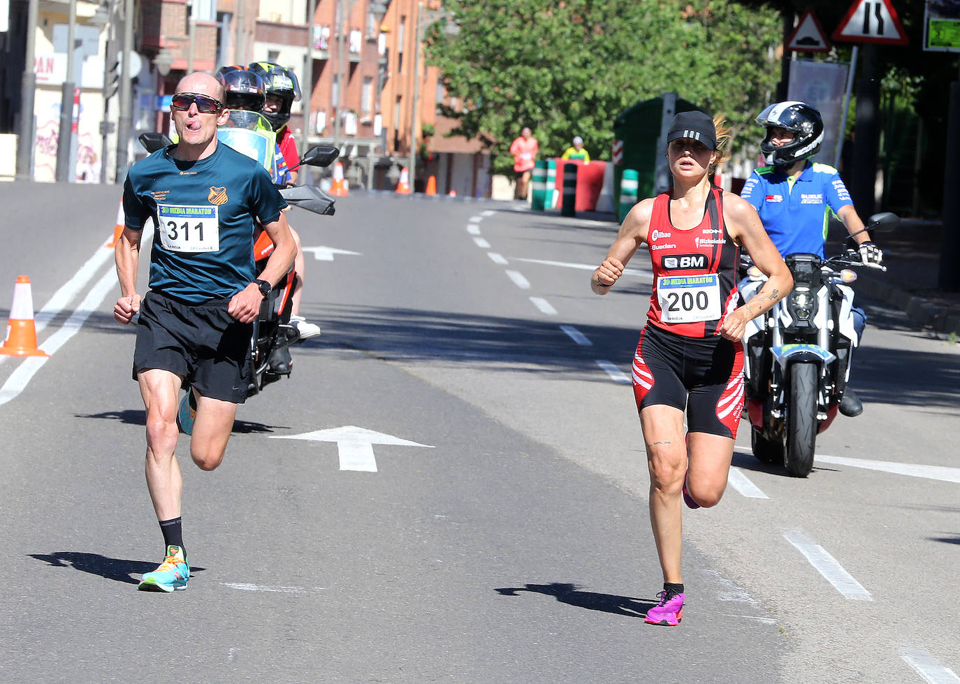 Fotos: Las imágenes de la Media Maratón de La Rioja