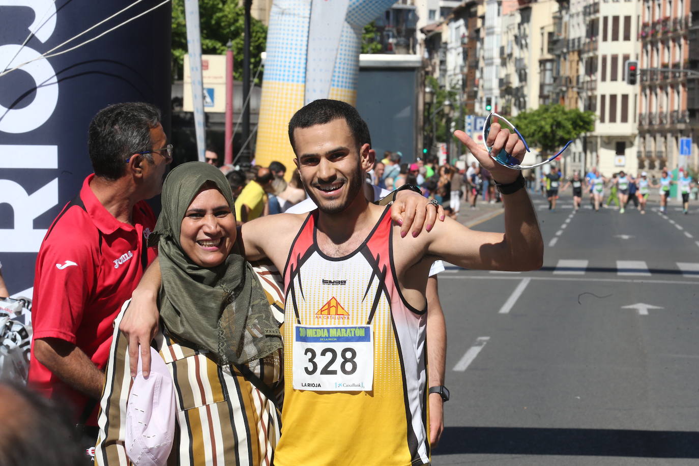 Fotos: Las imágenes de la Media Maratón de La Rioja