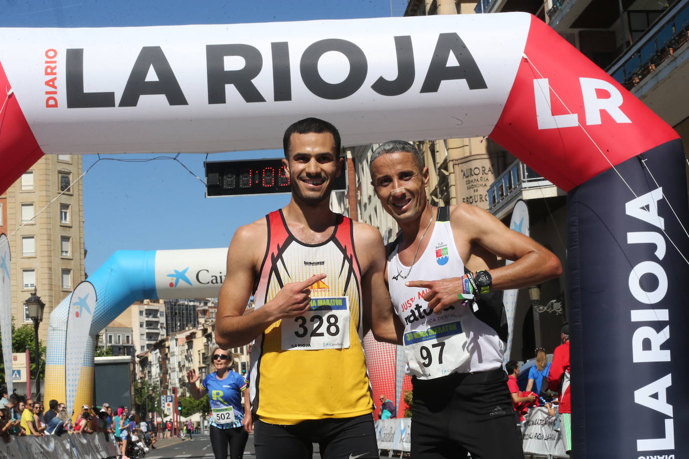 Fotos: Las imágenes de la Media Maratón de La Rioja