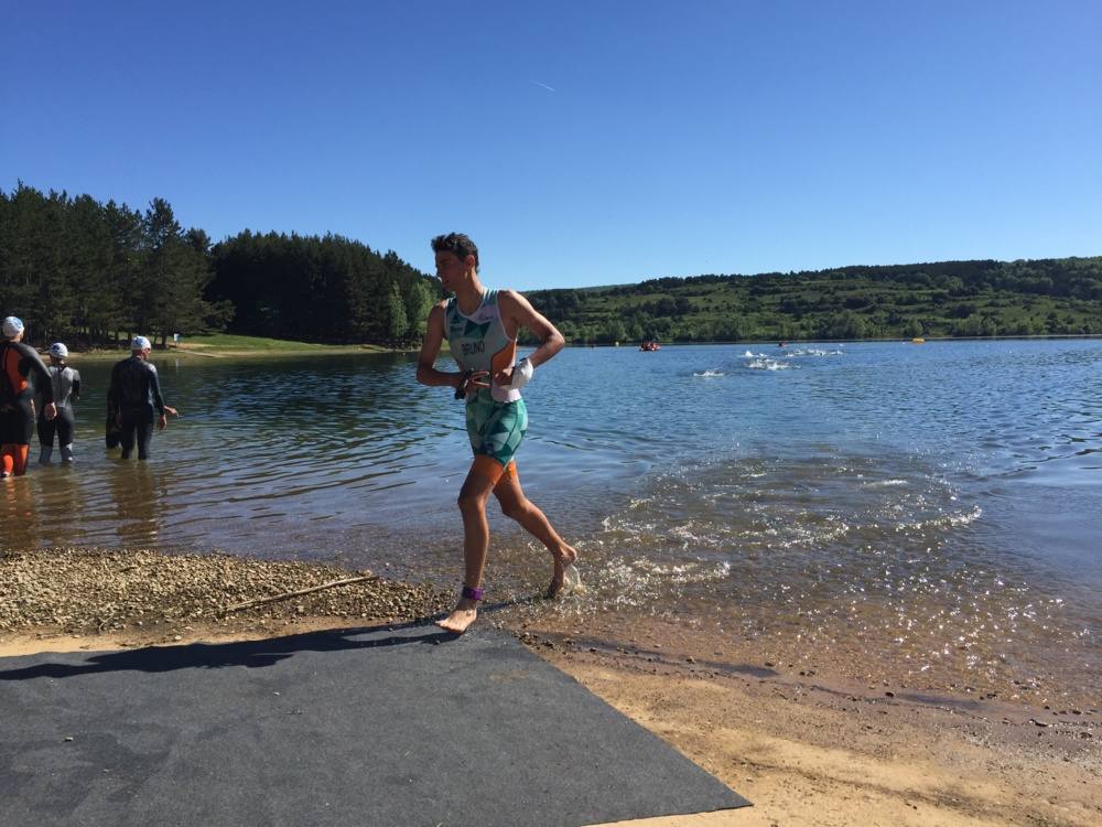 Fotos: Darío Pérez gana el triatlón Desafío El Rasillo