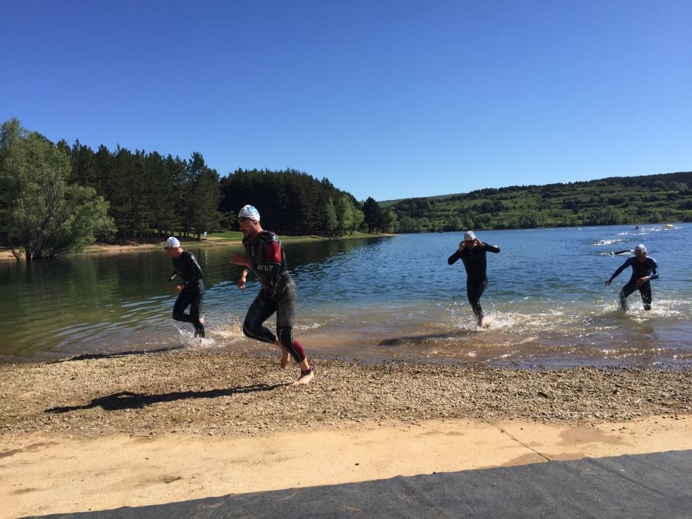 Fotos: Darío Pérez gana el triatlón Desafío El Rasillo