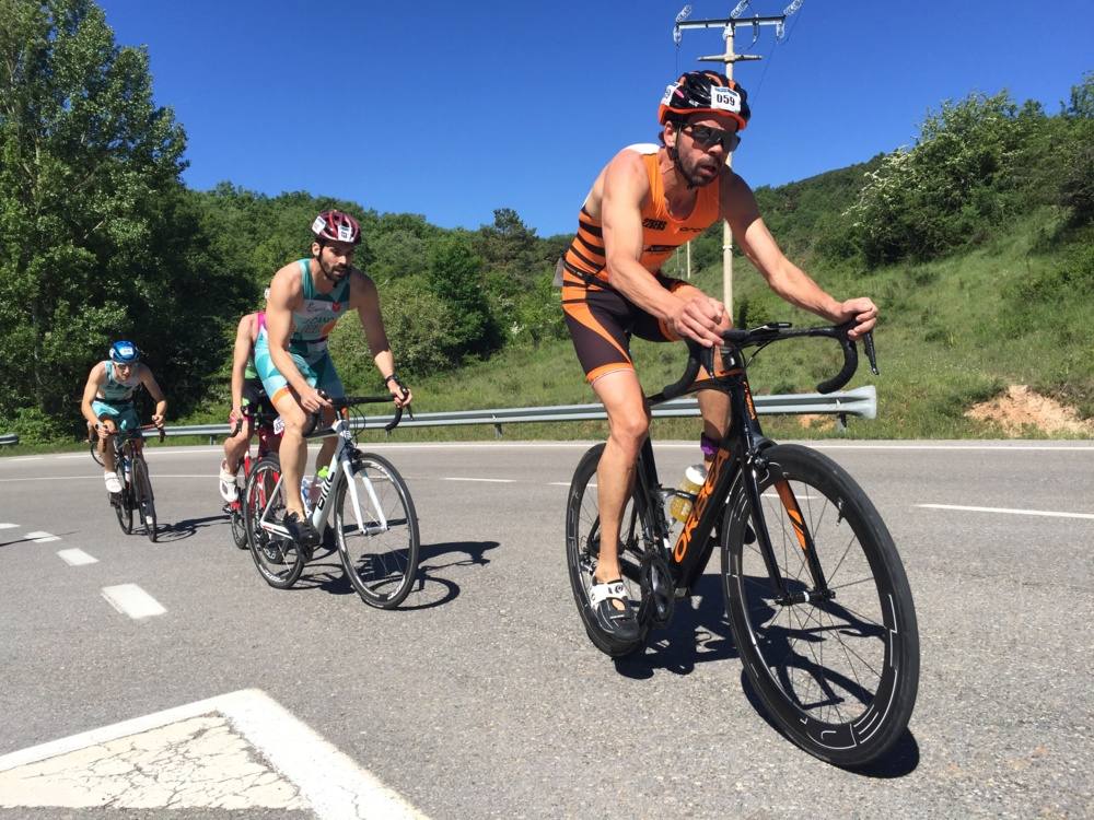 Fotos: Darío Pérez gana el triatlón Desafío El Rasillo