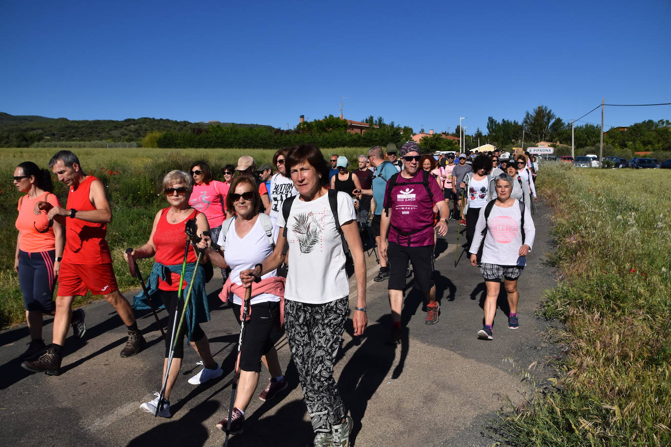 Fotos: Marcha por los pueblos de Ocón