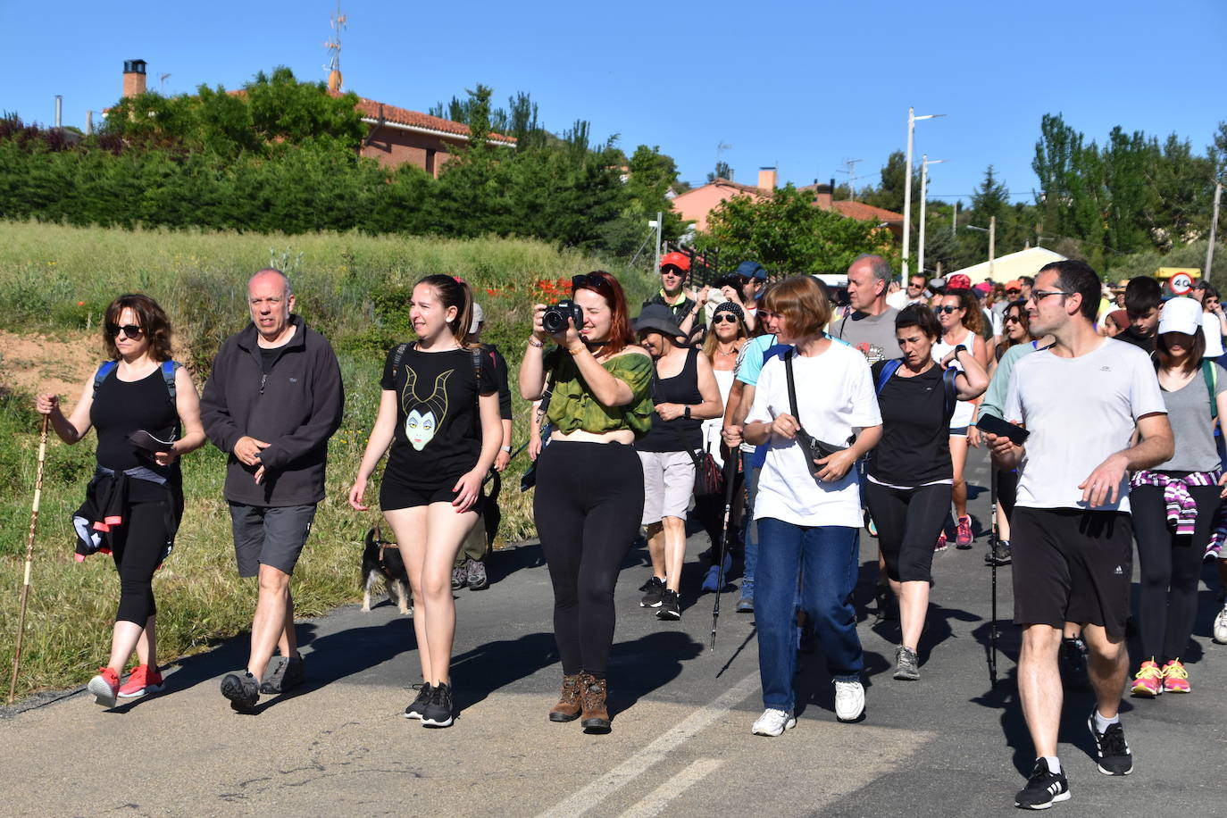 Fotos: Marcha por los pueblos de Ocón