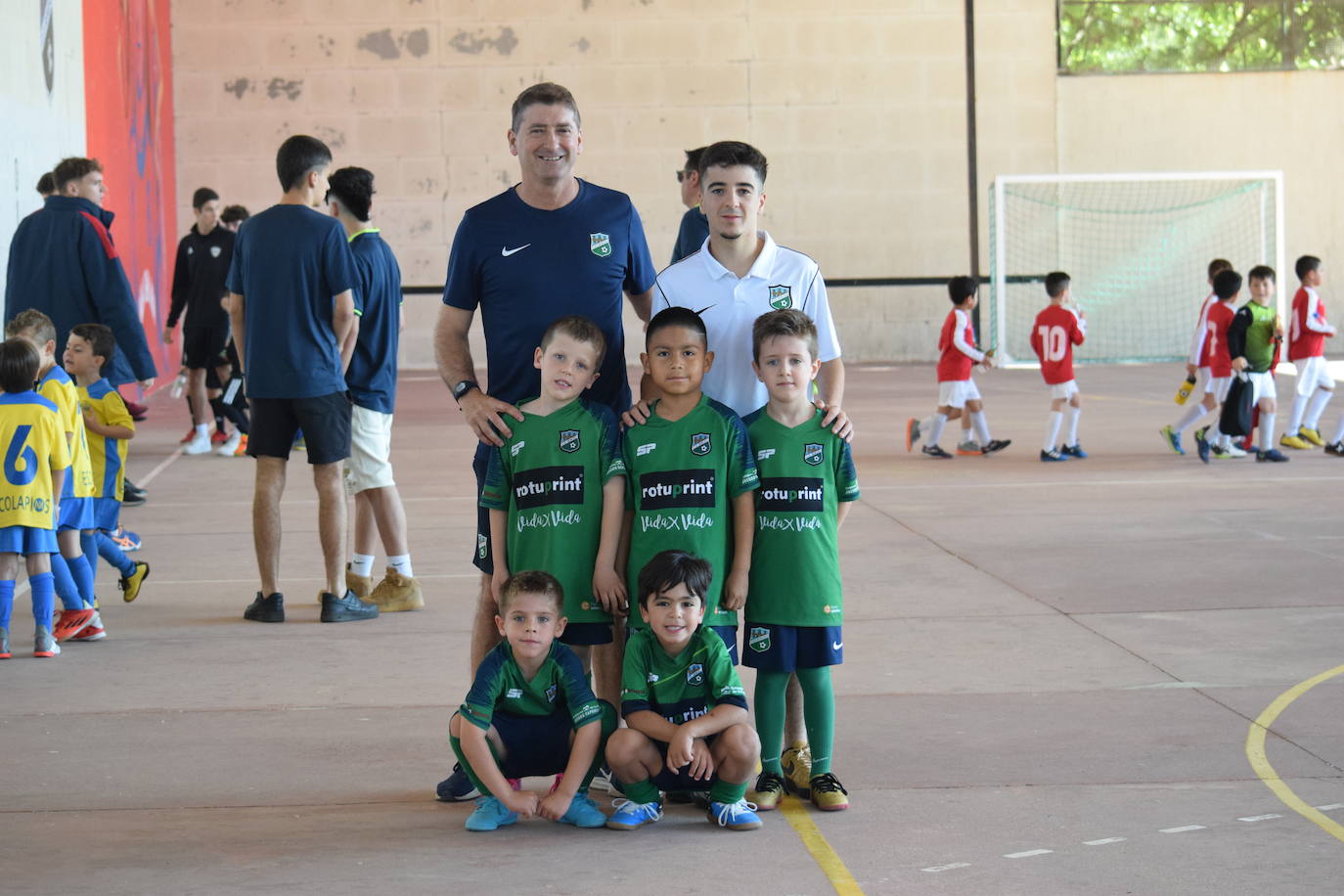 Ambiente de fútbol en La Isla