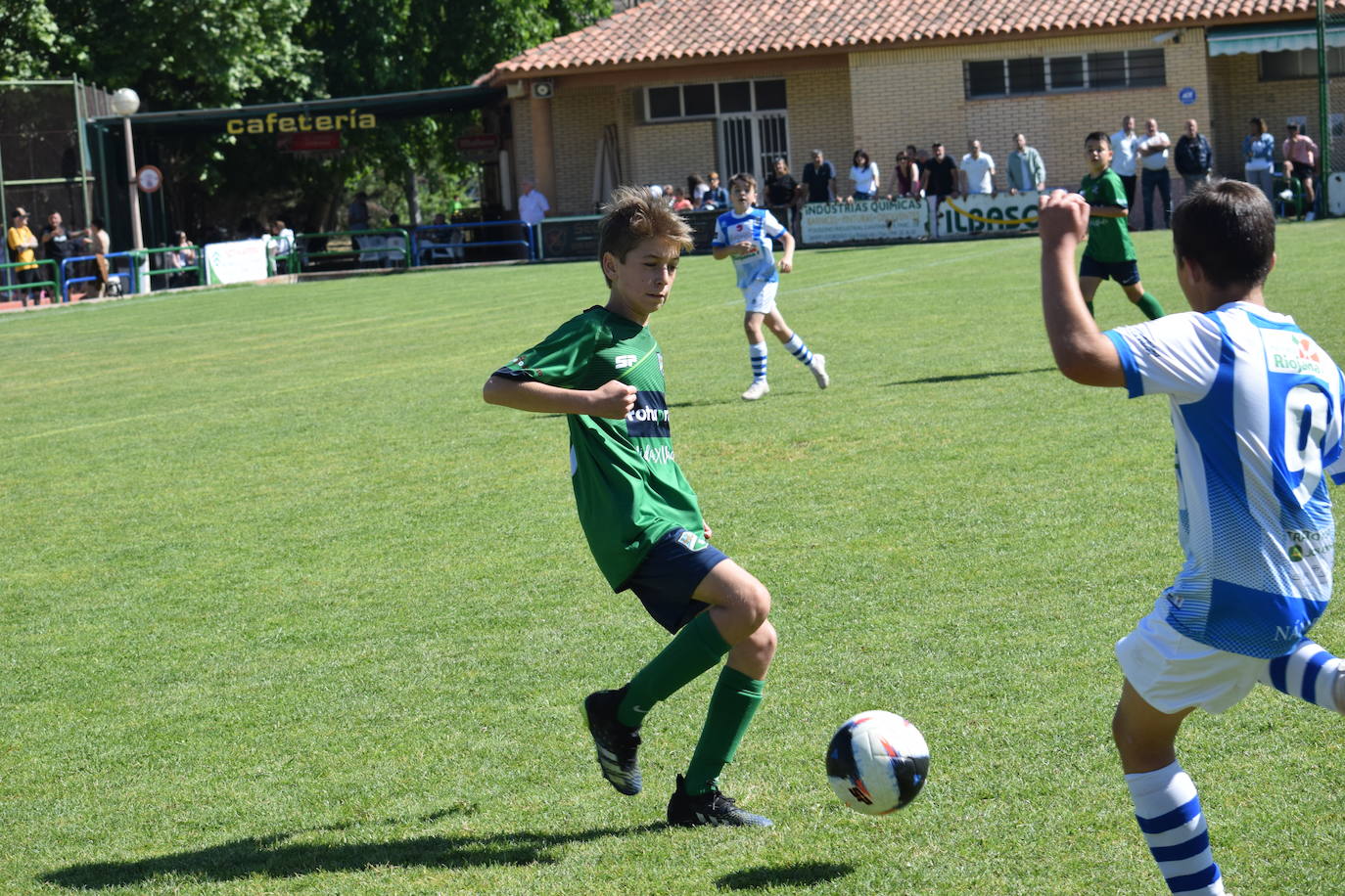 Ambiente de fútbol en La Isla