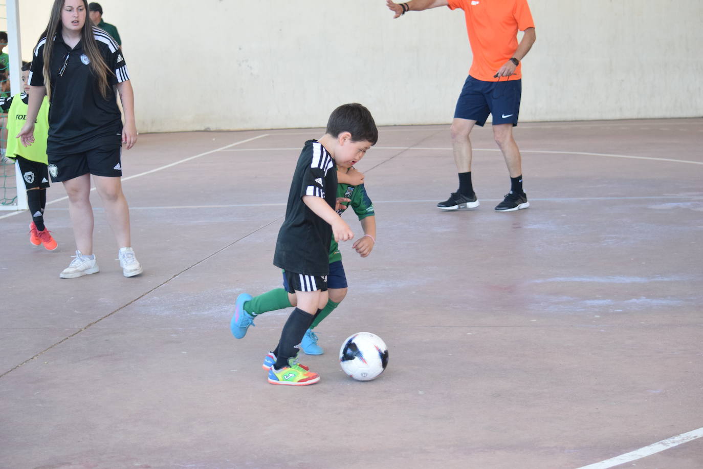 Ambiente de fútbol en La Isla